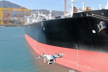한화오션, 드론을 활용한 선박 흘수 계측 시스템 개발
