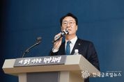정명근 화성시장,"물질과 정신 고루 갖춘 도시, 상상이 현실이 되는100만 도시의 특별한 시민, 특별시가 되겠다."