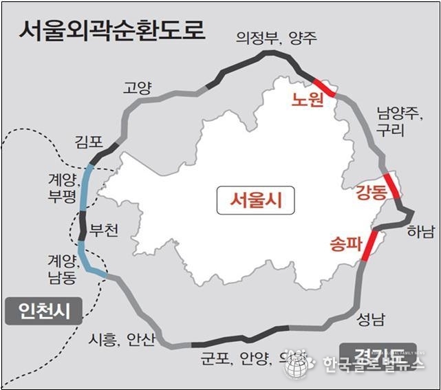 1.서울외곽순환고속도로 위치도