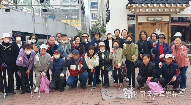 신장2동 통장협의회 환경정화 활동 실시