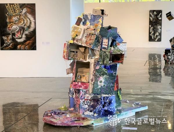 매향중_2024 경기아트버스 페스티벌 전시 전경