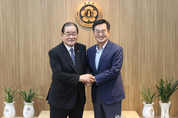 김동연 경기도지사, 이종찬 광복회장 예방. 경기도 독립기념관(도립) 건립 사업 추진 뜻 밝혀