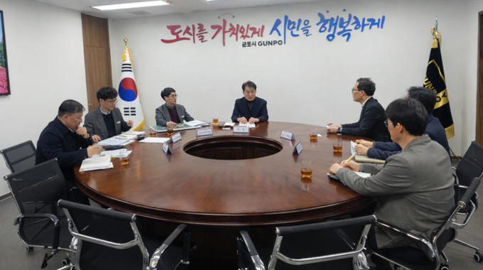 하은호 군포시장, LH와 대야미지구 현안 집중 논의