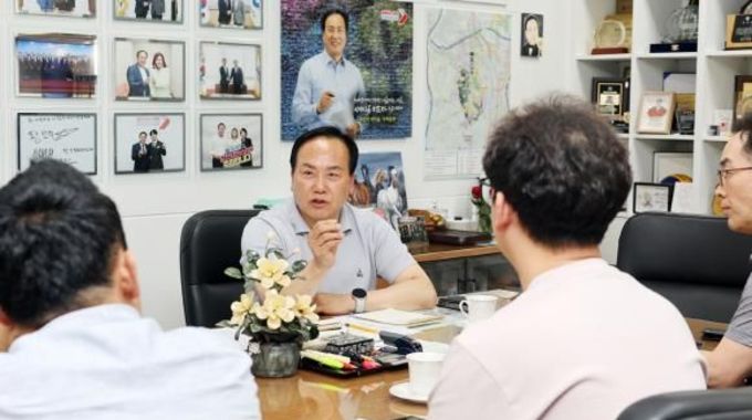 이권재 오산시장, 동탄2 초대형 물류센터 백지화 추진"집회는 물론이고, 릴레이 서명운동까지도 불사할 각오"