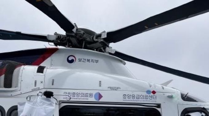 경기도 2019년부터 운영한 닥터헬기 ,6년 간 1,804명 살렸다. 소생률 98 기록