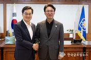 김동연 경기도지사, 김민석 국무총리 만나 미군반환공여지 등 논의