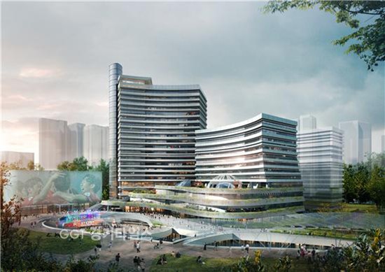 2020년 완공될 경기도 광교 신청사 투시도ⓒ경기타임스