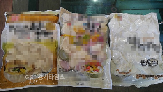 국내산 쌀로 둔갑한 가짜 떡국떡ⓒ경기타임스