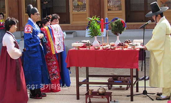 수원문화재단 수원전통문화관 나의 작은 전통혼례ⓒ경기타임스
