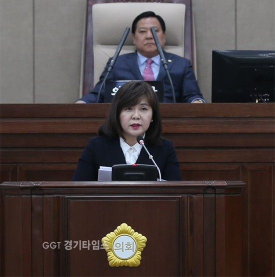 수원시의회 김은수 의원, 북수원TG부터 장안구청 사거리 5분자유발언ⓒ경기타임스