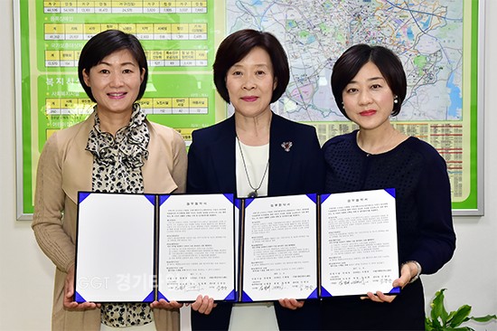 수원시- ‘드마리스’ 수원점, 사회적 배려계층 업무협약ⓒ경기타임스