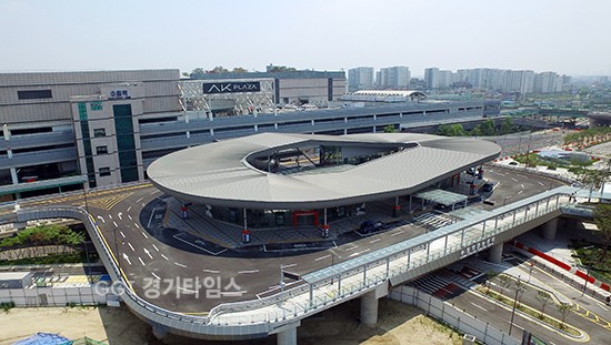 수원역환승센터 전경ⓒ경기타임스