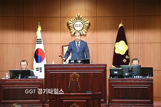 화성시의회 임시회ⓒ경기타임스