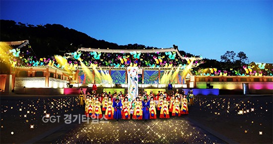 밤빛 품은 성곽도시, 수원야행(夜行)’빛의 산책ⓒ경기타임스