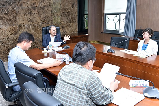 이재정 경기도교육감은 17일 오후 한국학중앙연구원에서 열린 ‘신규 장학관·교육연구관 직무연수’에 참석ⓒ경기타임스