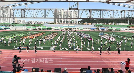 제29회 오산시민의 날 시민화합 체육행사ⓒ경기타임스