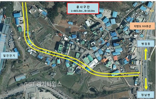 소로 1-23호선 노선도ⓒ경기타임스