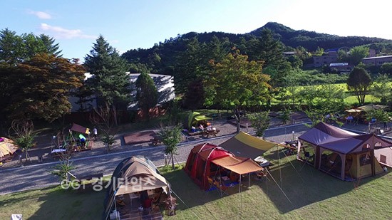 파주별난독서캠핑장ⓒ경기타임스