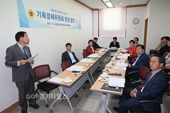수원시의회 기획경제위원회 현장방문ⓒ경기타임스