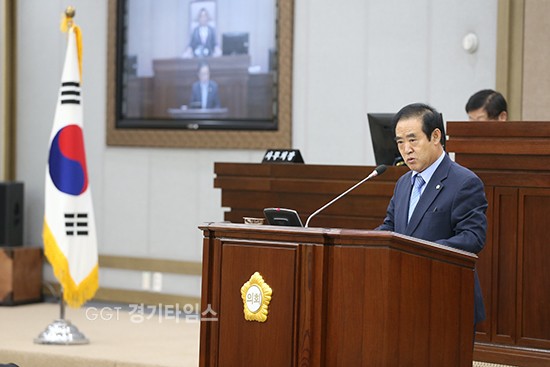 수원시의회 김진우 의원, 입북동-성대역 잇는 도로 개설과 봉담-과천 간 민자도로 부근 방음벽 교체 요청ⓒ경기타임스