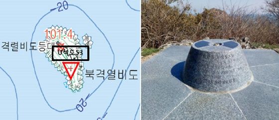 ▲ ‘서해의 독도’ 격렬비도에 국가기준점 설치