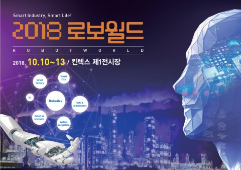 ▲ 2018 로보월드, 로봇을 통한 4차산업혁명의 방향 제시