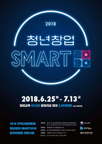 ▲ 경기도-경기콘텐츠진흥원, ‘청년창업 SMART2030’ 예비 창업자 2차 교육생 추가 모집