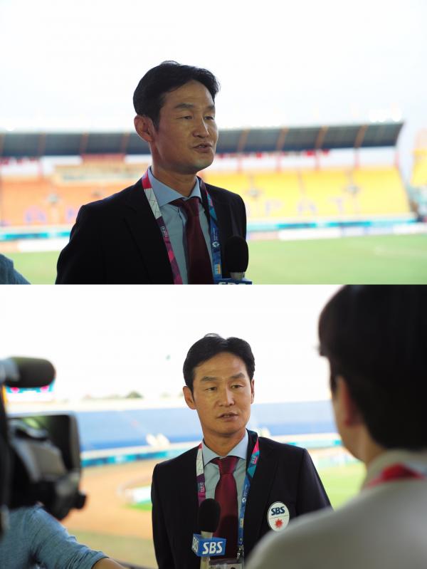 ▲ "SBS 아시안게임" 최용수, 한국-이란 전 단판 승부에서는 팀 전체가 수비에 대한 경각심을 가지...