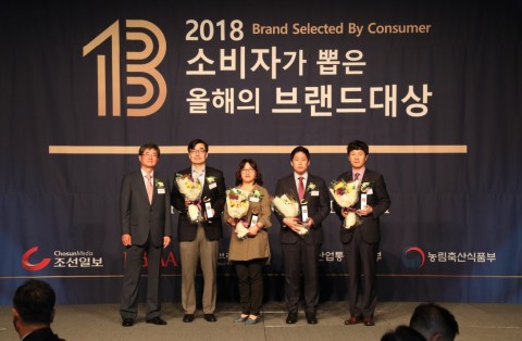 ▲ 패스트캠퍼스-패스트원, 2018 소비자가 뽑은 올해의 브랜드 대상 수상