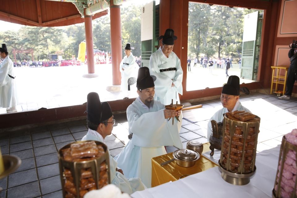 현륭원 궁원 제향 모습2 현륭원 궁원 제향 모습2