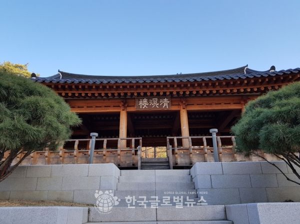 청계루 전경 청계루 전경