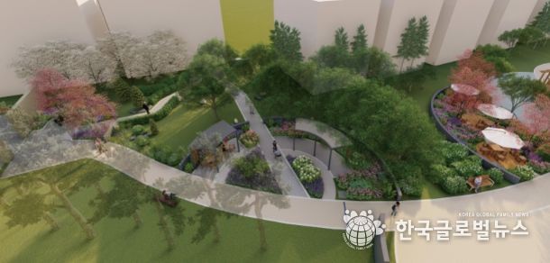 ‘정원문화도시’를 추구하는 광명시가 관내 어린이공원에 정원을 조성한다.