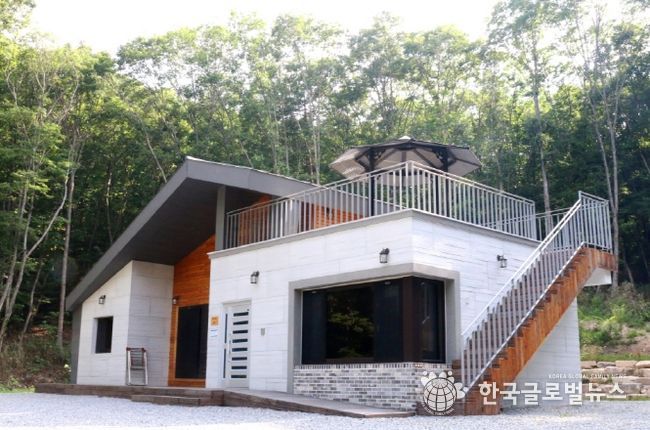 대야산자연휴양림 최고 경쟁률 객실(601호).