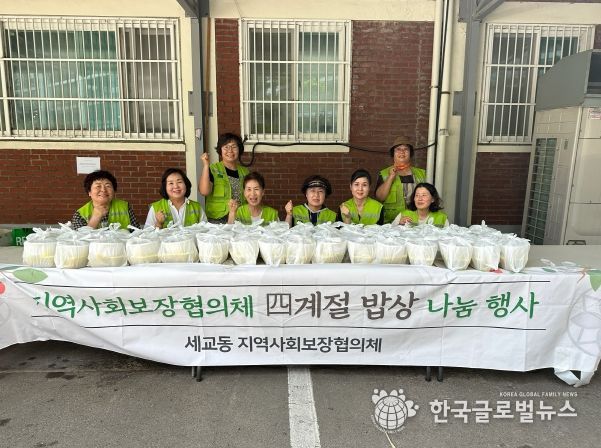 평택시 세교동 지역사회보장협의체, 취약계층 가정에 삼계탕 나눔행사 실시