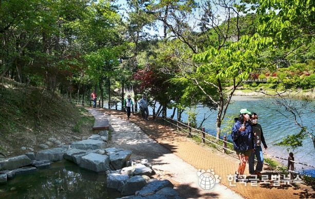 여름철 걷고 싶은 숲길- 목포 양을산 수변숲길