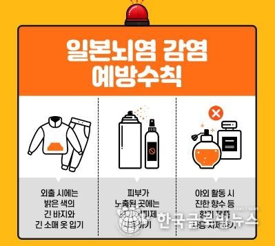 올해 일본뇌염 첫 환자 발생! 모기 조심하세요!