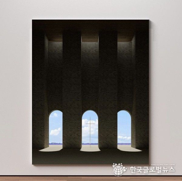 Son Moon, Vernal equinox, 춘분(春分), 108 x 135 cm, 2023