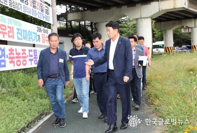 군포시 '찾아가는 이동시장실' 수리동에서 열려