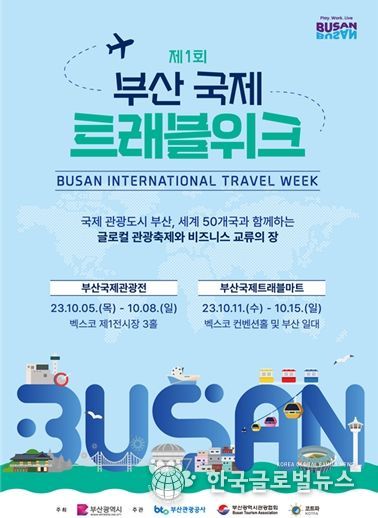 제1회 부산국제 트래블위크(BITW) 홍보 포스터
