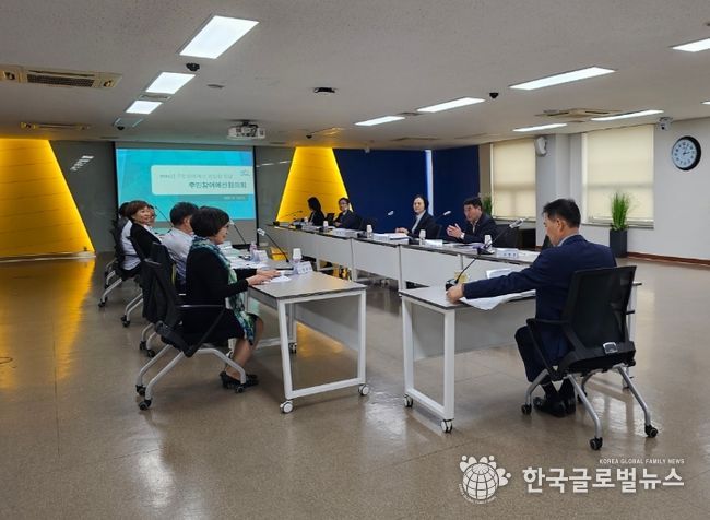 13일 시청 상황실에서 열린 주민참여예산협의회 모습