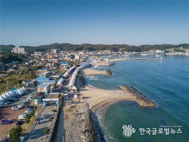 고성통일명태축제 행사장 전경