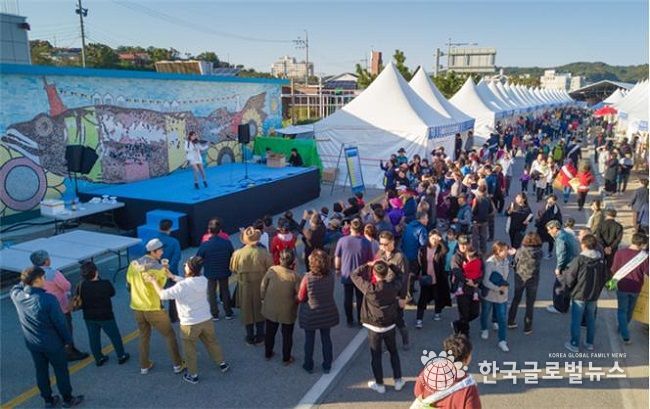 고성통일명태축제 축제 현장