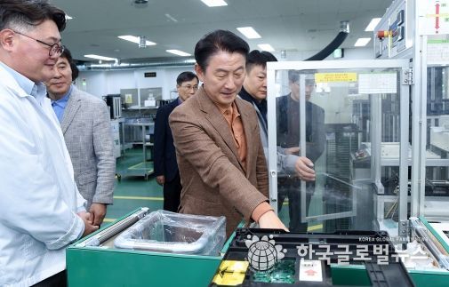 김동근 의정부시장, 용현산단 기업인협의회 이업종교류회 참석해 기업인들과 소통