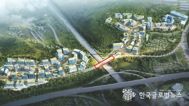 판교제2테크노밸리 ‘연결 교량’ 조감도