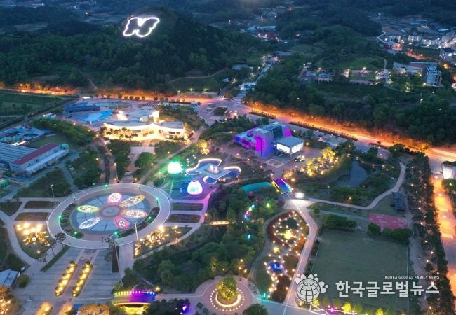 함평엑스포공원 야간 경관