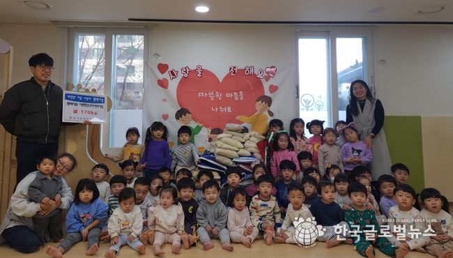 평택시립 이편한2단지어린이집, 용이동에 사랑의 쌀 기부