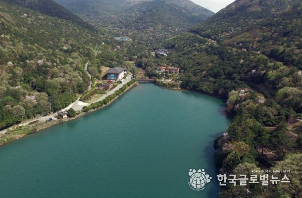 완도수목원 전경