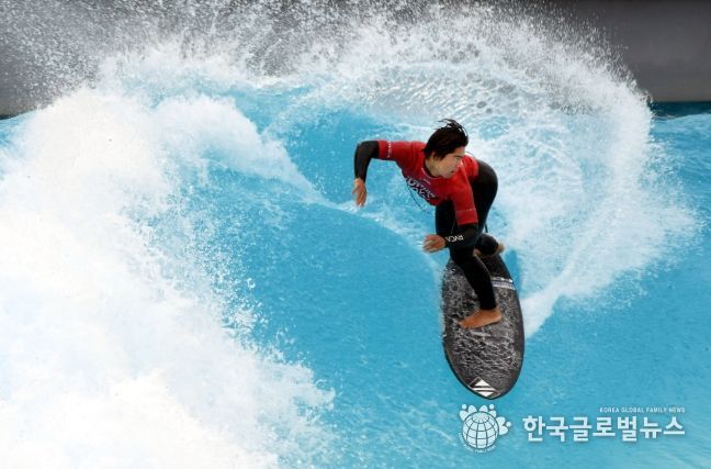 지난해 11월 열린 WSL시흥코리아 오픈 국제 서핑대회