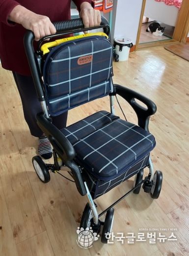 미양면, 어르신 위한 실버카 제공