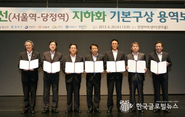 경부선 지하화 기본구상 용역보고회(2013년 6월26일 안양아트센터)